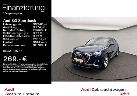 Audi Q3 35 TFSI S line S tro*LED*Virtual*Na