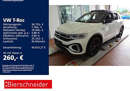 VW T-Roc Volkswagen 2.0 TSI DSG 4Mo R-Line AHK PANO STAND MATR