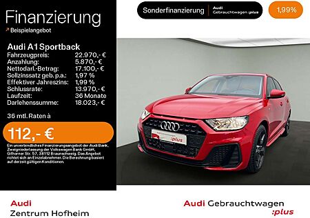 Audi A1 30 TFSI S line*Virtual*Smartphone I