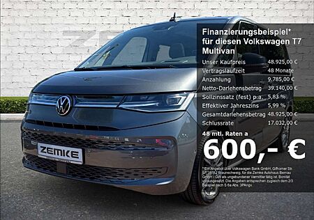 VW T7 Multivan Volkswagen Energetic 1.4 TSI DSG eHybrid StandHZG Panorama Na