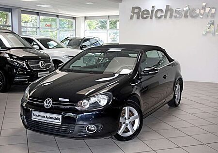VW Golf Cabriolet Volkswagen VI Cabrio 1,4 SCHECKHEFT TEMPOMAT PDC NAVI