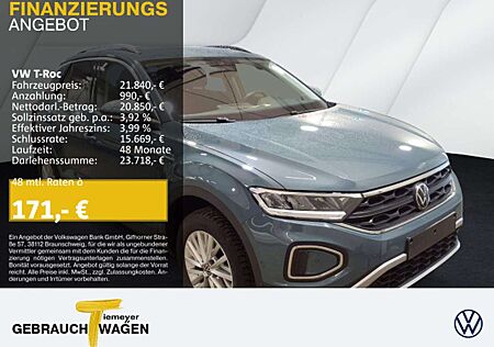 VW T-Roc Volkswagen 1.0 TSI LIFE NAVI VIRTUAL SITZHZ PDC