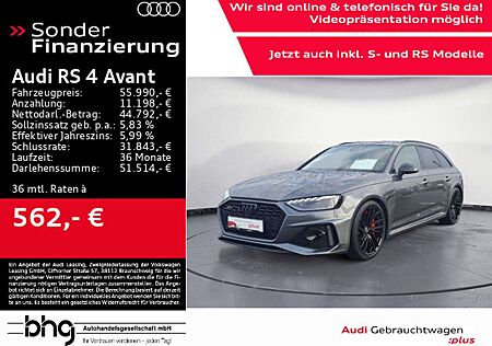 Audi RS4 RS-Abgas/Design/Dynamik Keramik Carbo