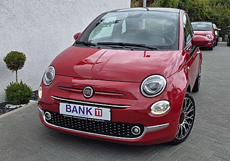 Fiat 500 Red -Panorama/Garantie/WenigKm/1.Hand-