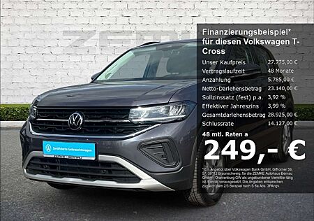 VW T-Cross Volkswagen 1.0 TSI DSG Life Digitales Cockpit LED ACC Apple C
