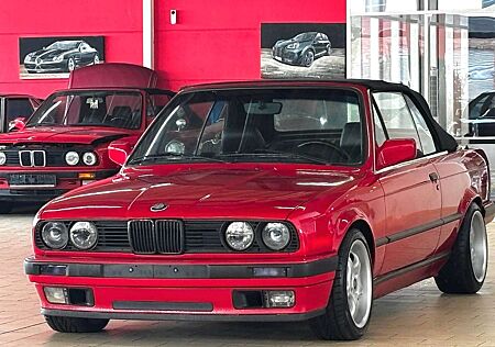 BMW 325 i E30 CABRiO *LEDER*SPORTSiTZE*16"BORBET*