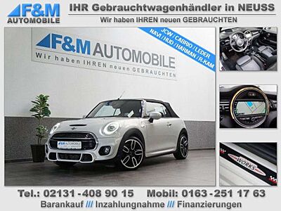 MINI Cooper S Cabrio JCW Paket Navi Leder HUD