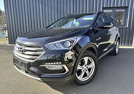 Hyundai Santa Fe blue Premium 4WD LEDER NAVI XENON KAMERA