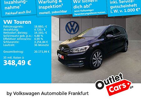 VW Touran Volkswagen 1.4 TSI Sound Navi Panoramadach Rückfahrk