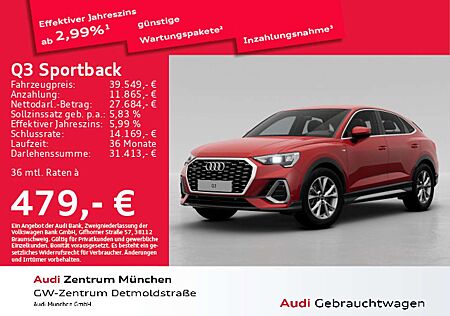 Audi Q3 40 TFSI qu. S tronic 2x S line Virt