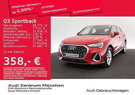 Audi Q3 40 TFSI qu. S tronic 2x S line Virt