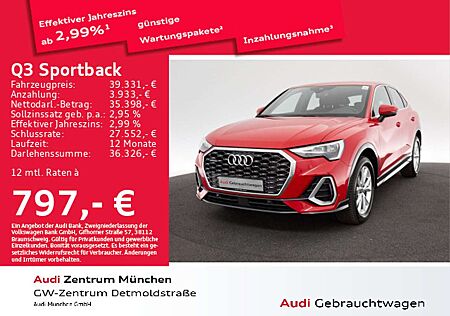 Audi Q3 40 TFSI qu. S tronic 2x S line Virt
