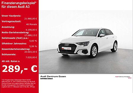 Audi A3 Sportback 30 TFSI SCHALTGETRIEBE LED SHZ MUFU FS
