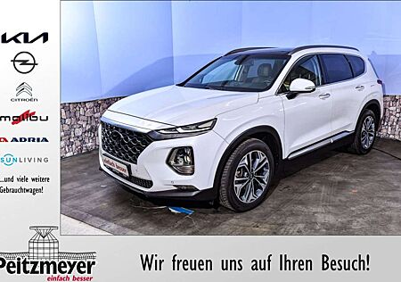 Hyundai Santa Fe blue 2.2 CRDI 4WD Automatik Premium