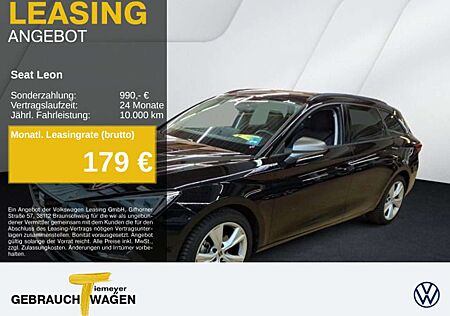 Seat Leon gebraucht kaufen Seat Leon Sportstourer 1.5 eTSI DSG FR MATRIX NAVI+ P