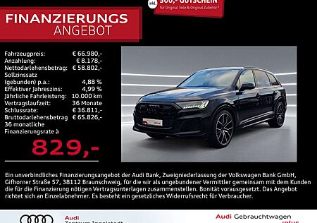 Audi SQ7 TFSI qu STHZG PANO S-Sitze MATRIX AHK 22"