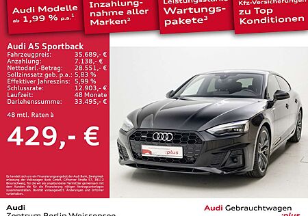 Audi A5 50 TDI S-TRO*QUA*S-LINE*STAND*LED*