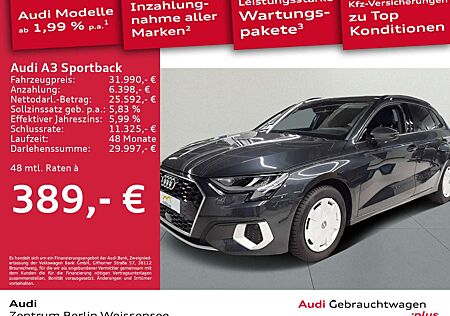 Audi A3 35 TFSI S-TRO*AHK*NAVI*ACC*APP*ASG*