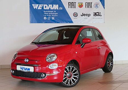 Fiat 500C 1.0 MildHybrid RED *NAVI,TFT*