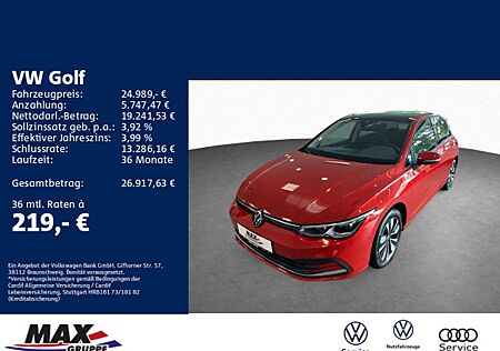 VW Golf Volkswagen VIII 1.5 TSI LIFE LED+PANO+KAMERA+DCP+ACC
