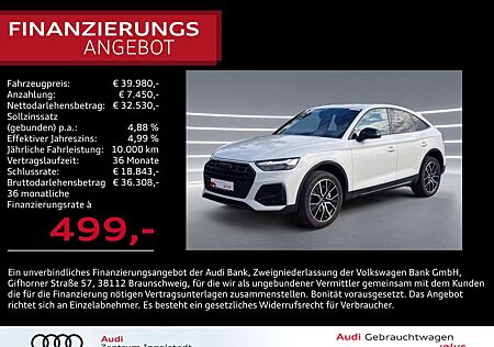 Audi Q5 Sportback 50 TFSI e qu S line MATRIX B&O AHK advan