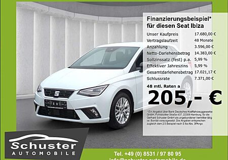Seat Ibiza FR 1.0TSI*LED ACC R-Kam digCockp Navi SHZ