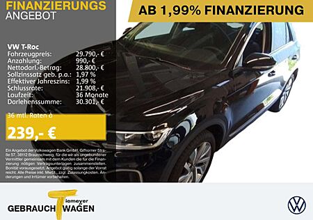 VW T-Roc Volkswagen 1.5 TSI DSG STYLE PANO ST.HEIZ LM18 AHK