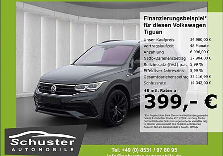 VW Tiguan Volkswagen R-LINE 4Mot TDI*200PS AHK IQ-LED ACC 20*