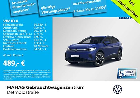 VW ID.4 Volkswagen MOVE 210kW Wärmepumpe LED Navi CCS 1-Gang