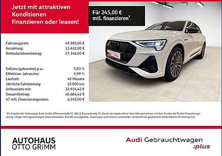 Audi e-tron 55 quattro S line Matrix