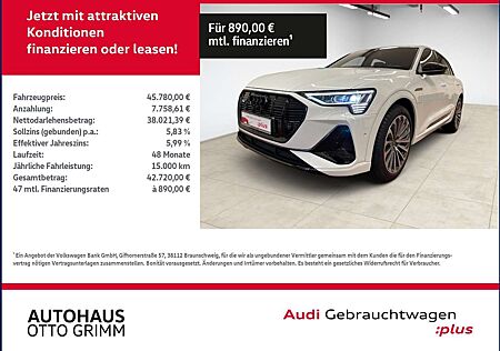 Audi e-tron 55 quattro S line Matrix