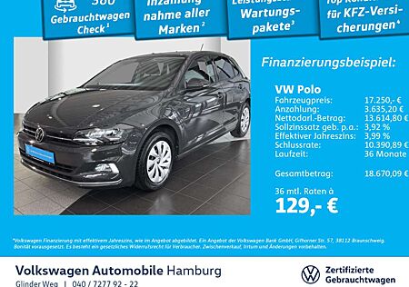 VW Polo Volkswagen 1.0 TSI Highline Kamera Klima Navi Sitzhzg
