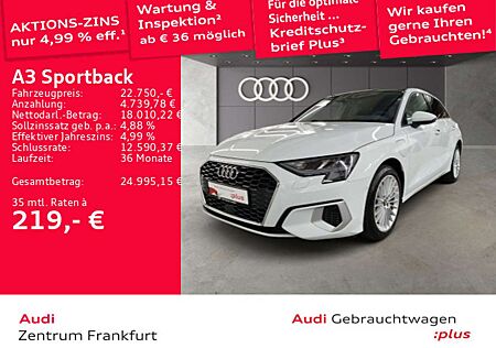 Audi A3 40 TFSI e S tronic advanced LED Led