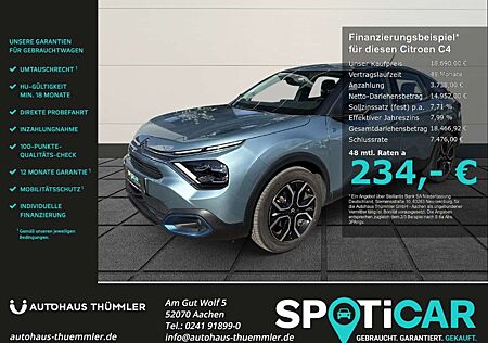 Citroën C4 Citroen Feel Pack Elektromotor incl. Wallbox Mehrzonenklim