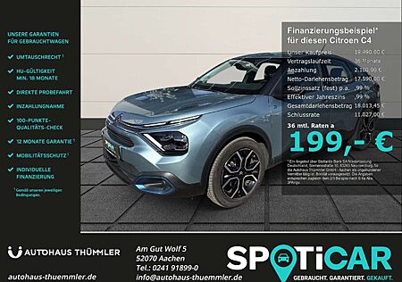 Citroën C4 Citroen Feel Pack Elektromotor incl. Wallbox Mehrzonenklim