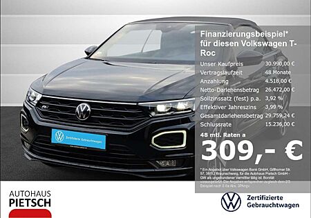 VW T-Roc Volkswagen Cabriolet 1.5 TSI R-Line Leder LED ACC Navi