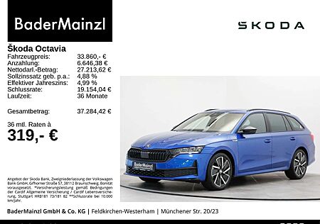 Skoda Octavia Combi 2.0 TDI DSG Sportline ACC HUD Kam.