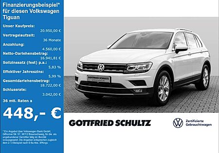 VW Tiguan Volkswagen 2.0 TDI Highline Navi LED PDC SHZ