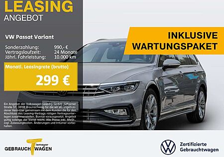 VW Passat Variant Volkswagen 2.0 TDI DSG R-LINE LEDER LM18 AHK