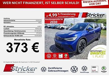 VW ID.4 Volkswagen Pro 210/77 373,-ohne Anzahlung H&K AHK Kamera