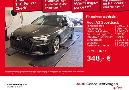 Audi A3 40 TFSI e S tronic 2xS LINE/NAV/LED