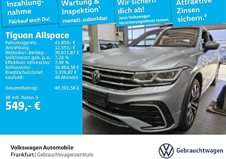 VW Tiguan Allspace Volkswagen 2.0 TDI DSG 4Motion R-Line Navi