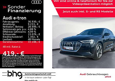 Audi e-tron 50 quattro advanced S-Line Pano Standklim