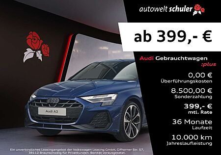 Audi A3 Sportback 35 1.5 TFSI S-tronic S-line AHK RFK Mat