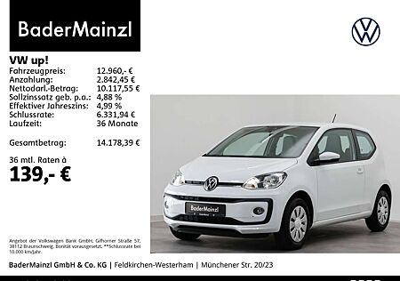 VW Up Volkswagen ! 1.0 TSI SHZ Klima