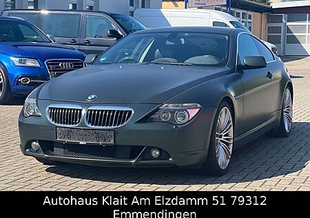 BMW 645 CI Automatik Smaragdgrün Metallic Matt folie