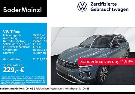 VW T-Roc Volkswagen 2.0 TDI DSG Goal AHK Kamera Navi ACC LED+