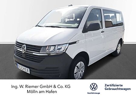 VW T6 Transporter Volkswagen T6.1 Kombi 2,0 l TDI 81 kW 9-Sitzer AHK+NAVI+KLIMA