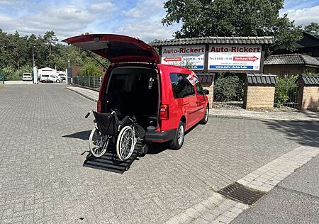 VW Caddy Volkswagen Maxi Trendline, neuer Rollstuhlumbau, Navi, Klima