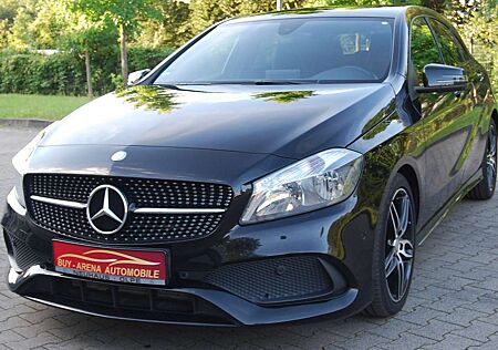 Mercedes-Benz A 180 AMG Line Business BlueEfficiency Schwarz 2Hand Top